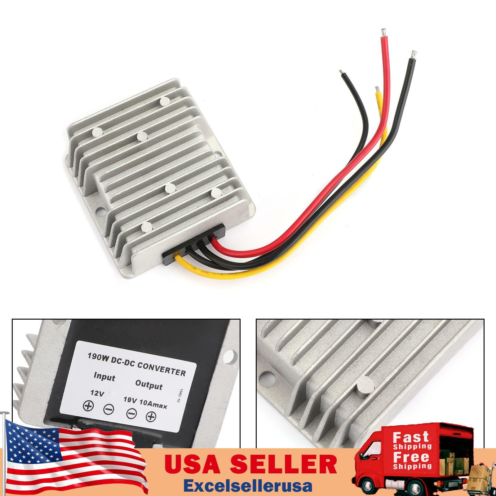 12V to 19V 10A 190W DC-DC Boost Step Up Power Converter Voltage Regulator Module
