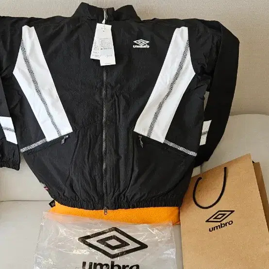 Umbro Windbreaker Nottingham 100 Black New Official