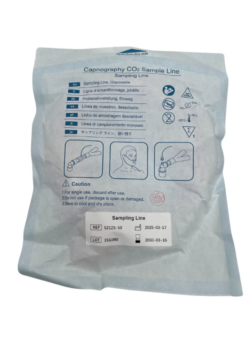 4 x Capnography Co2 Sampling Line CO2