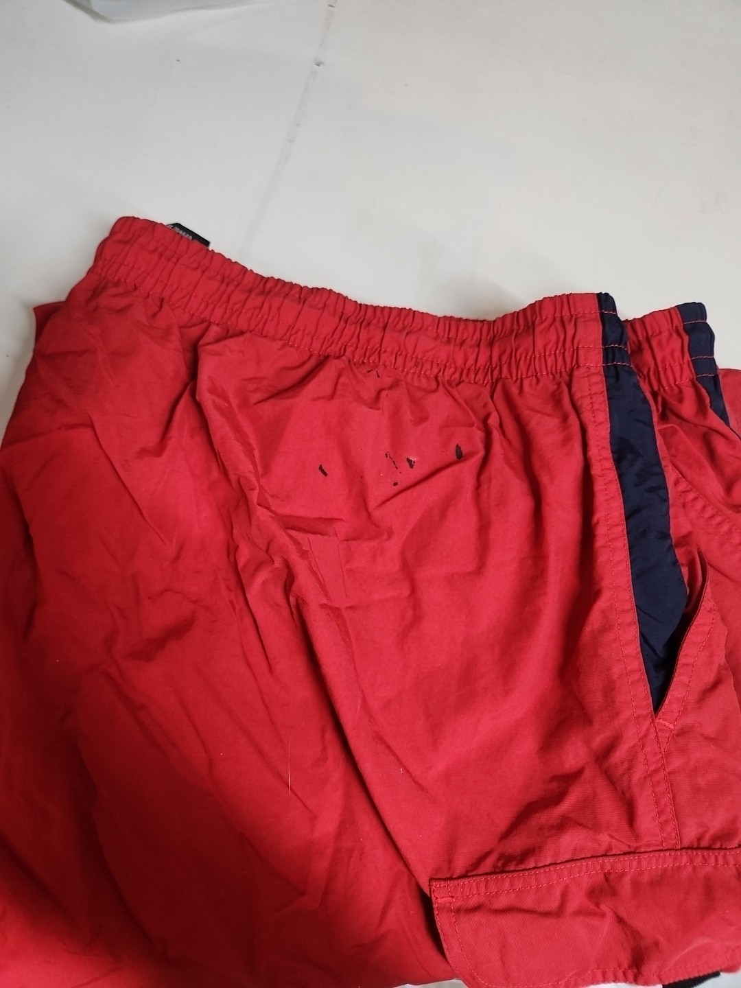 University Of Arizona Team Starter Zip Off Jack Pants Men's 3XL Red Vintage *