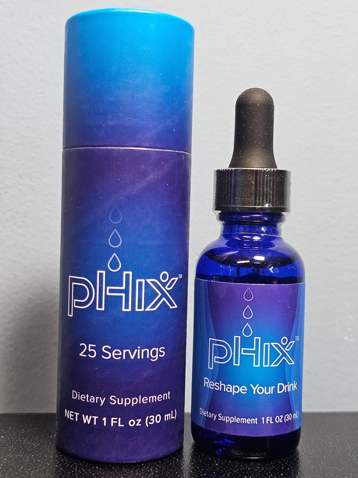 Marketplace Global pHix Fat Burning Drops 25 Servings 1oz/30 mL - New/Sealed!