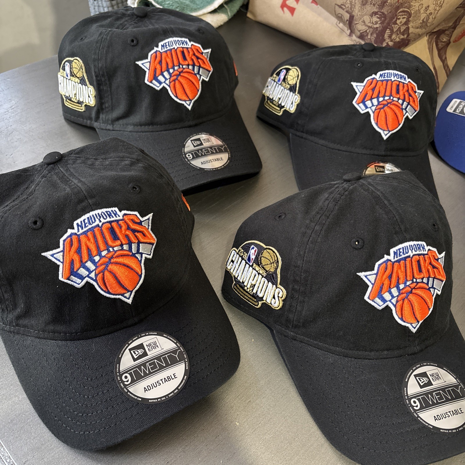 Knicks Championship Hat MSG Black Hat Adjustable Hat *Single hat**Fast Shipping
