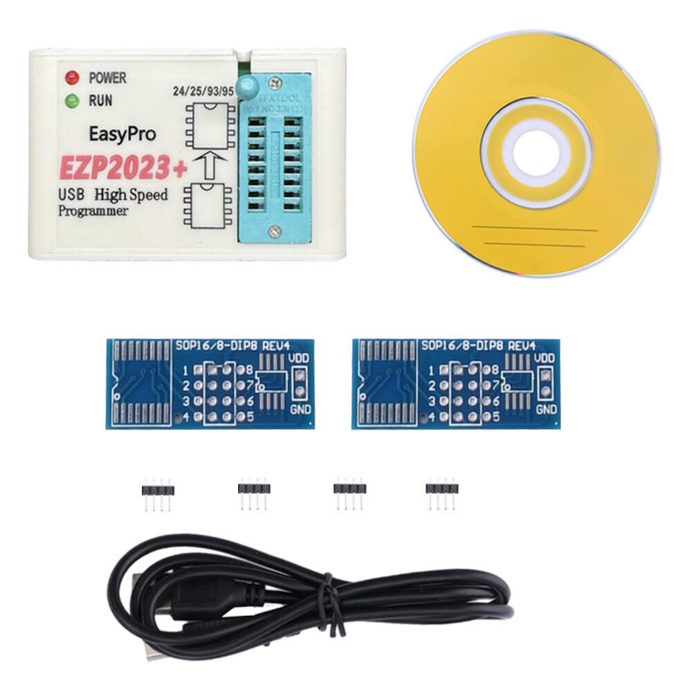 EZP2023 High-Speed USB SPI Programmer+15 Adapters For 24 25 93 95 EEPROM 25Flash