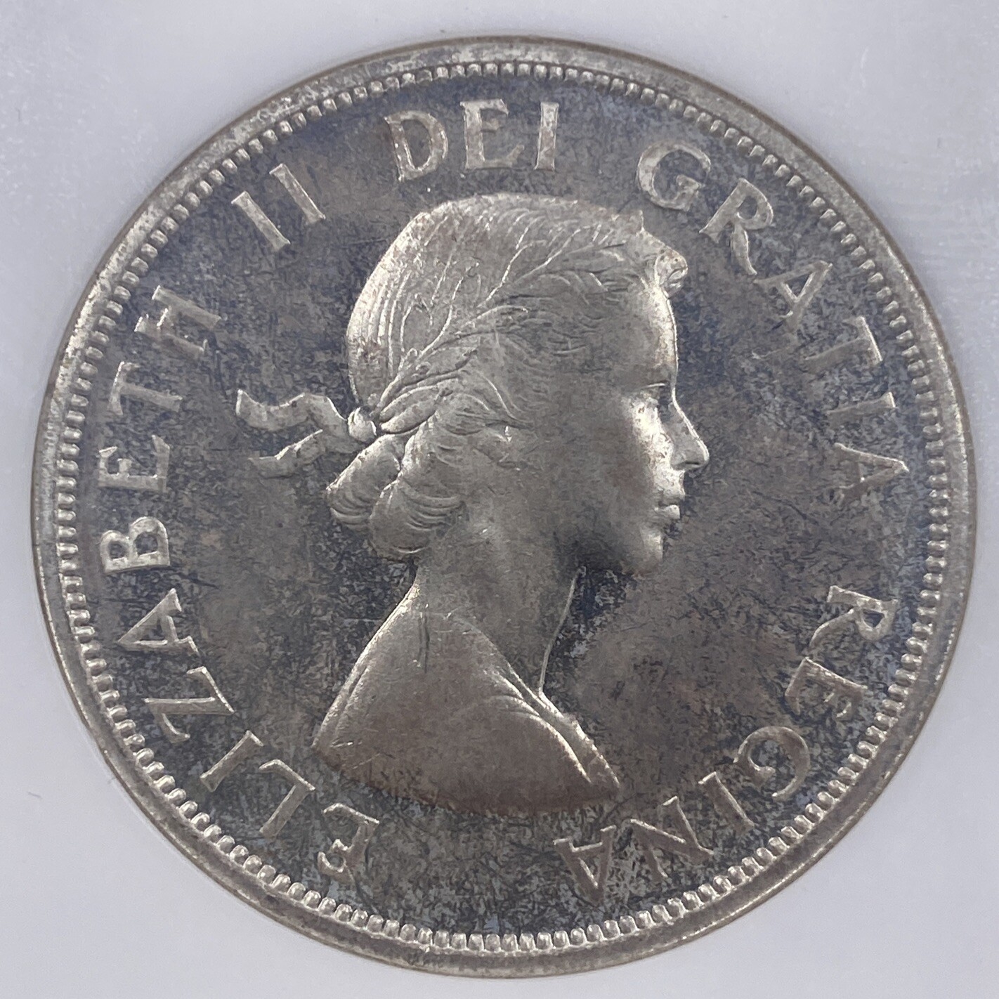 1958 Canada Silver Dollar NGC PL 64