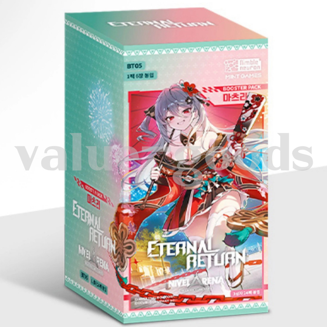 NIKKE Eternal Return Matsuri NIVEL ARENA Booster Pack Box BT05 Korean ver.