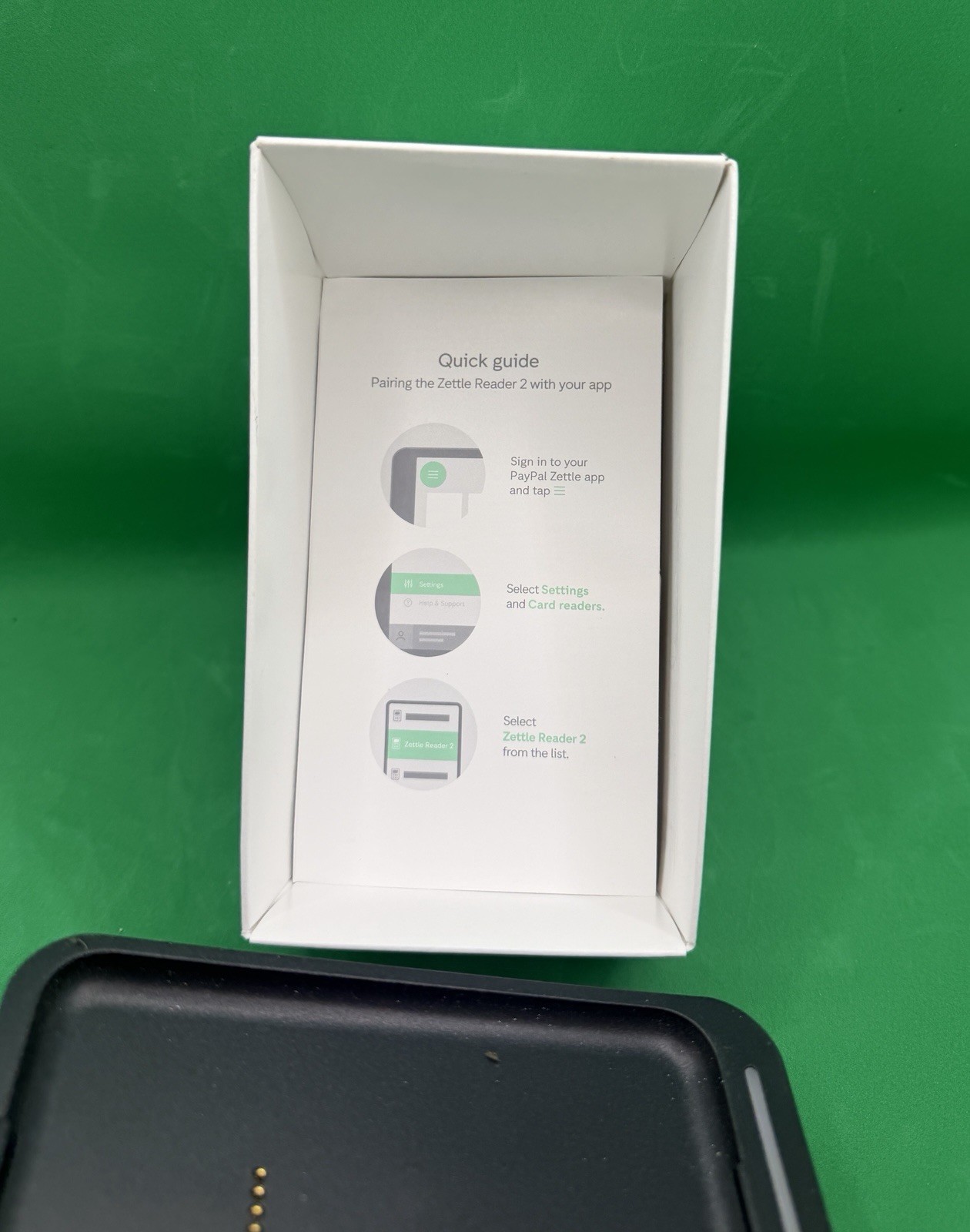 Zettle Dock 2 Card Terminal by PayPal - Black