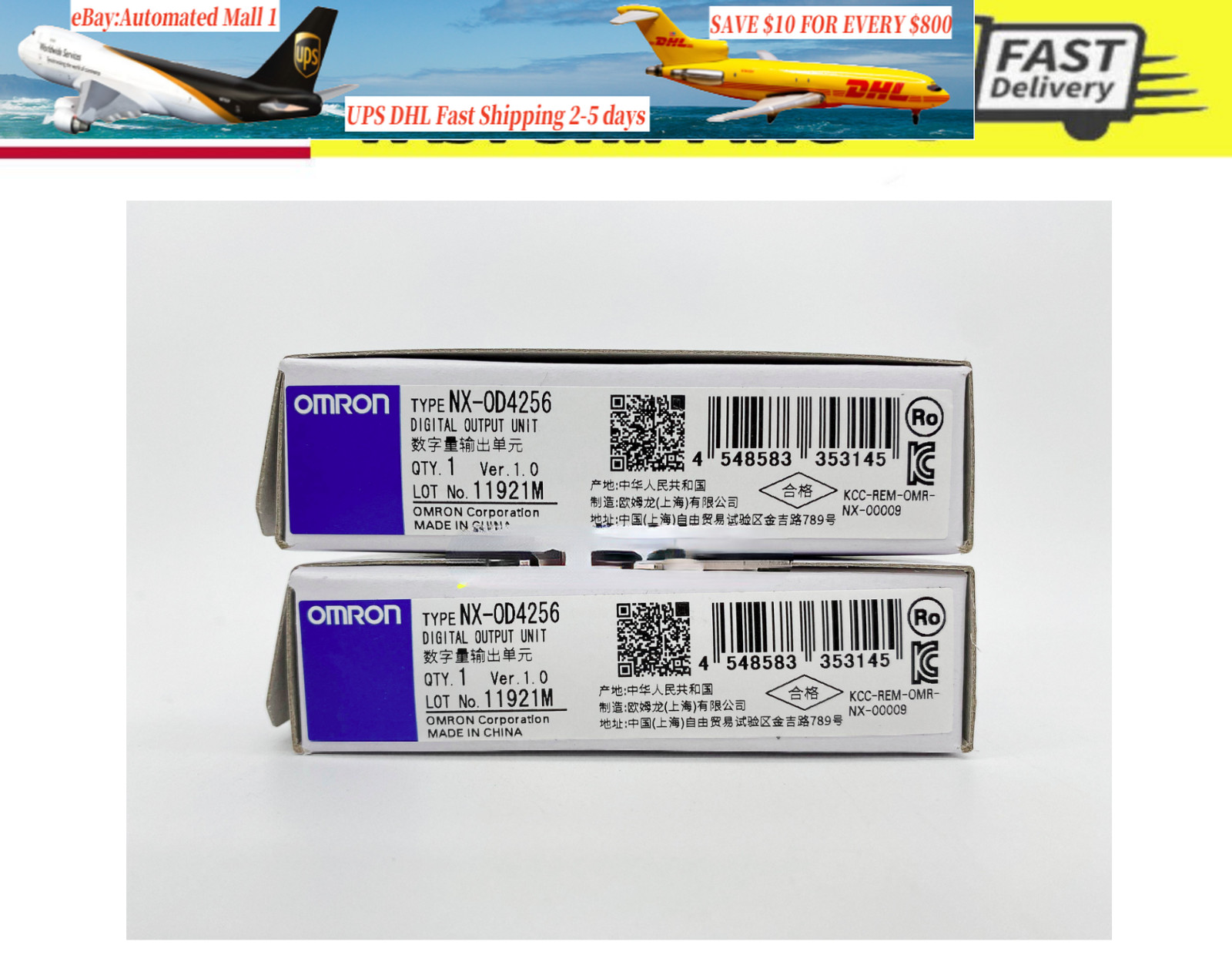 2022 OMRON NX-OD4256 digital output unit is brand new Fast shipping