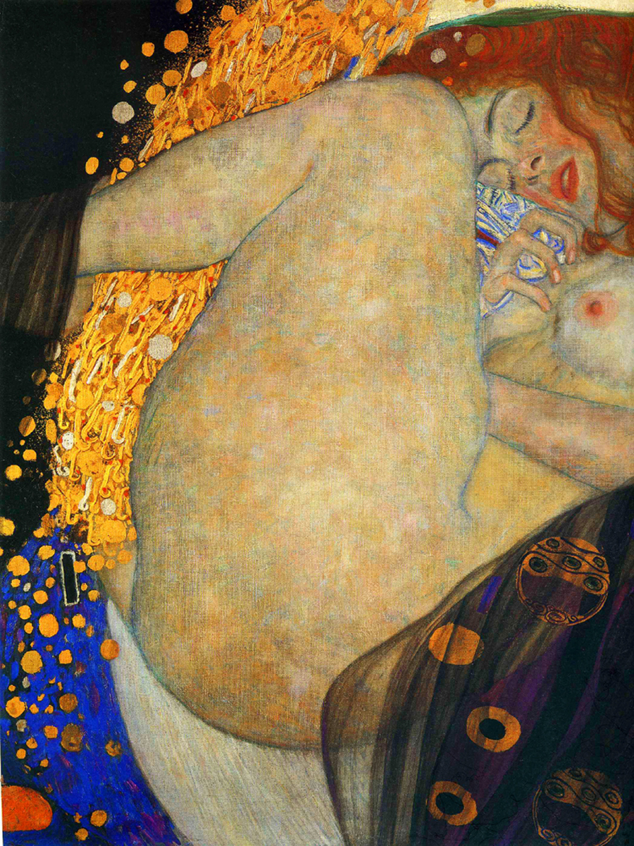 6 x 8 Art Gustav Klimt Danae Ceramic Mural Backsplash Bath Tile #2005