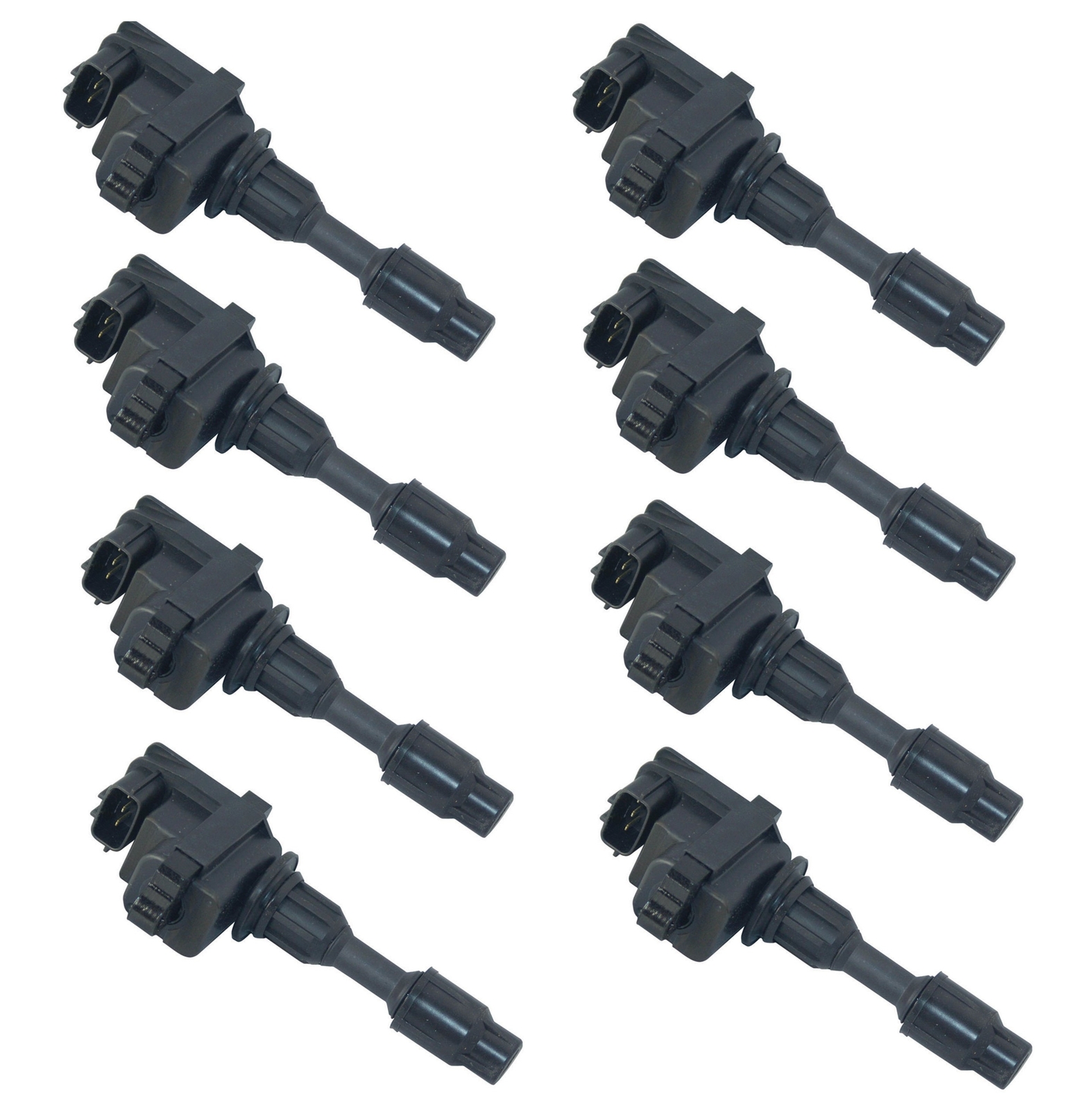 Set of 8 Direct Ignition Coils Hitachi IGC0013 for Infiniti Q45 97-01 VH41DE Eng