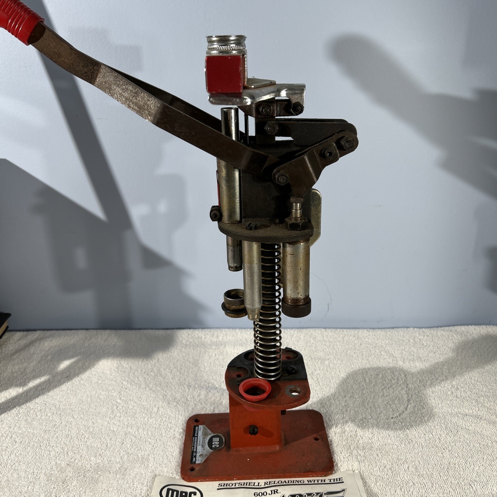 MEC 600 Jr 12 Gauge (based On MEC Color Coding And Size) Reloading Press