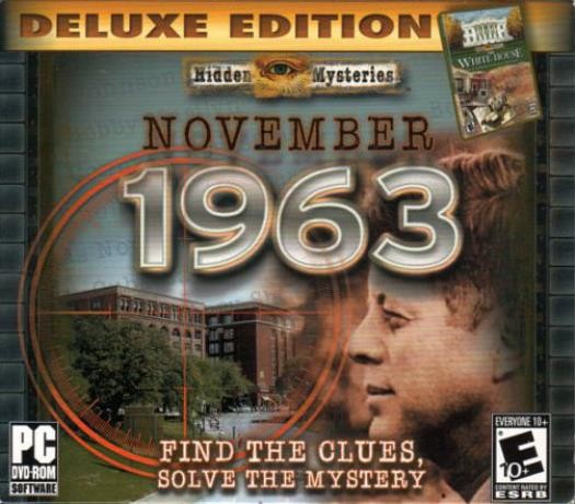 Hidden Mysteries: November 1963 & The White House Deluxe PC CD find object games