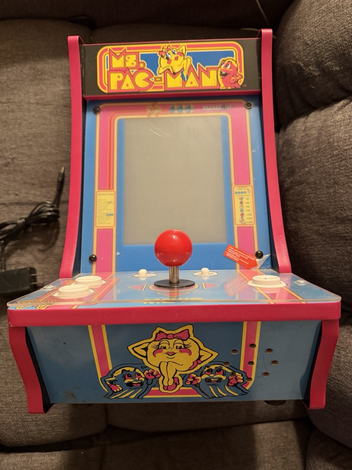 Arcade1Up Ms. Pac-Man Countercade Mini Arcade Machine