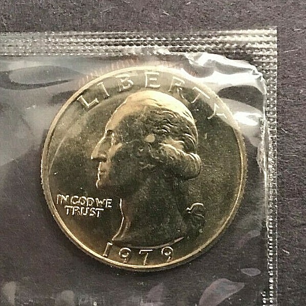 1979 P & D Washington Quarter  In Mint Cello