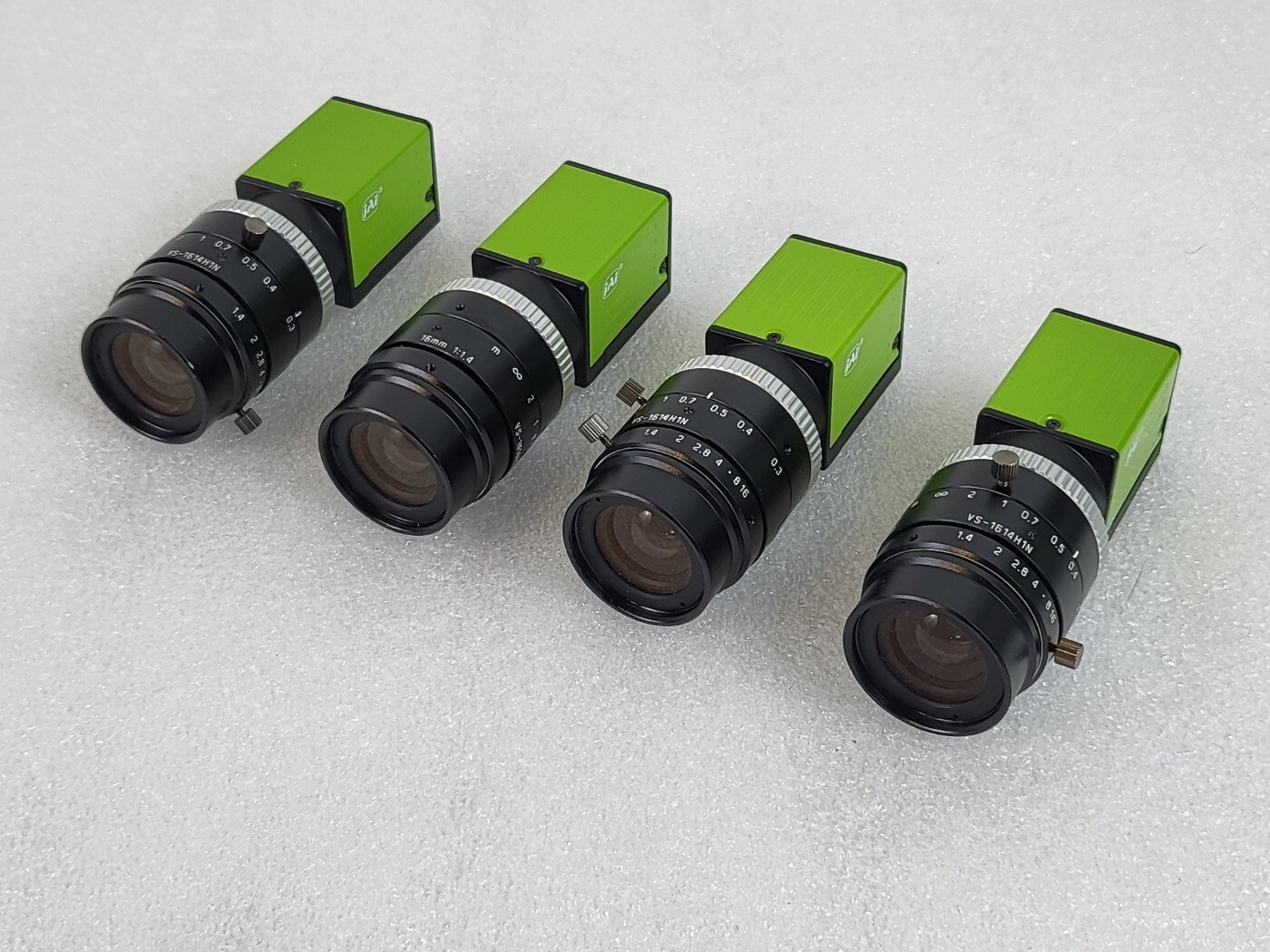1PC JAI GO-5000M-PMCL-S CAMERA + 16mm 1:1.4 VS-1614H1N LENS