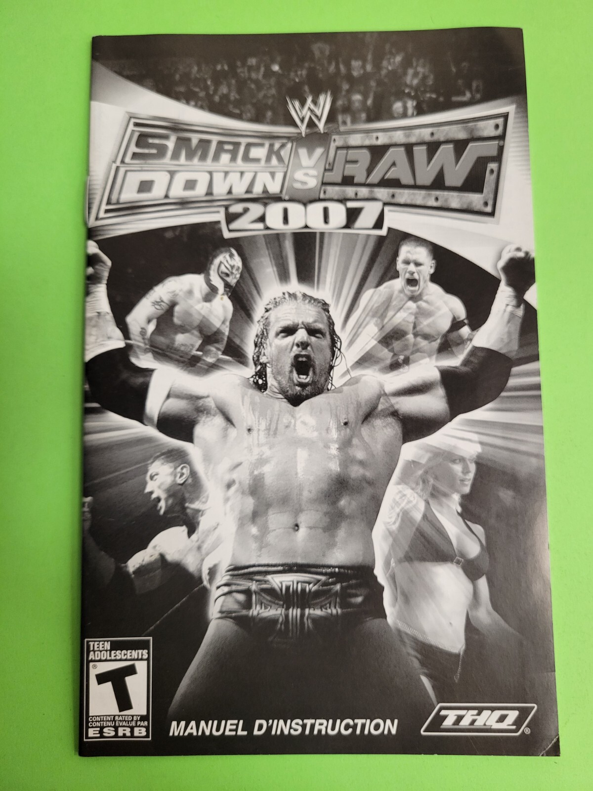 smack down vs raw 2007 Manual Only