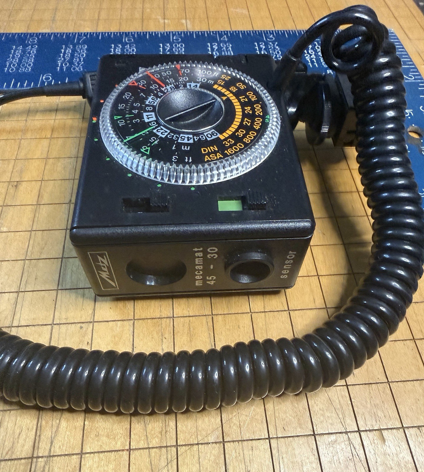 Metz Mecamat 45-30 External Flash Sensor Control Unit Mecablitz 45 CT-5 Vintage