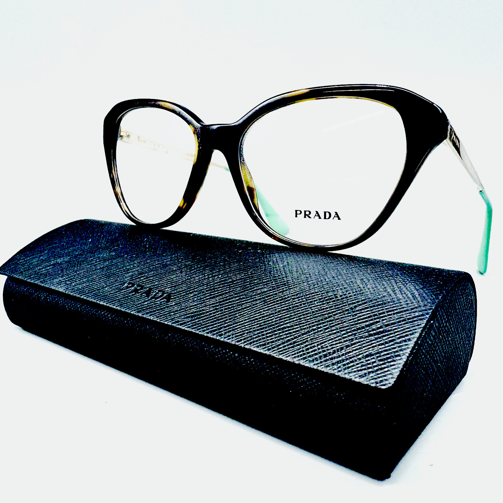 Authentic Prada VPR 28S 2AU-101 Havana Women's Eyeglasses 52-16-140 Italy RX