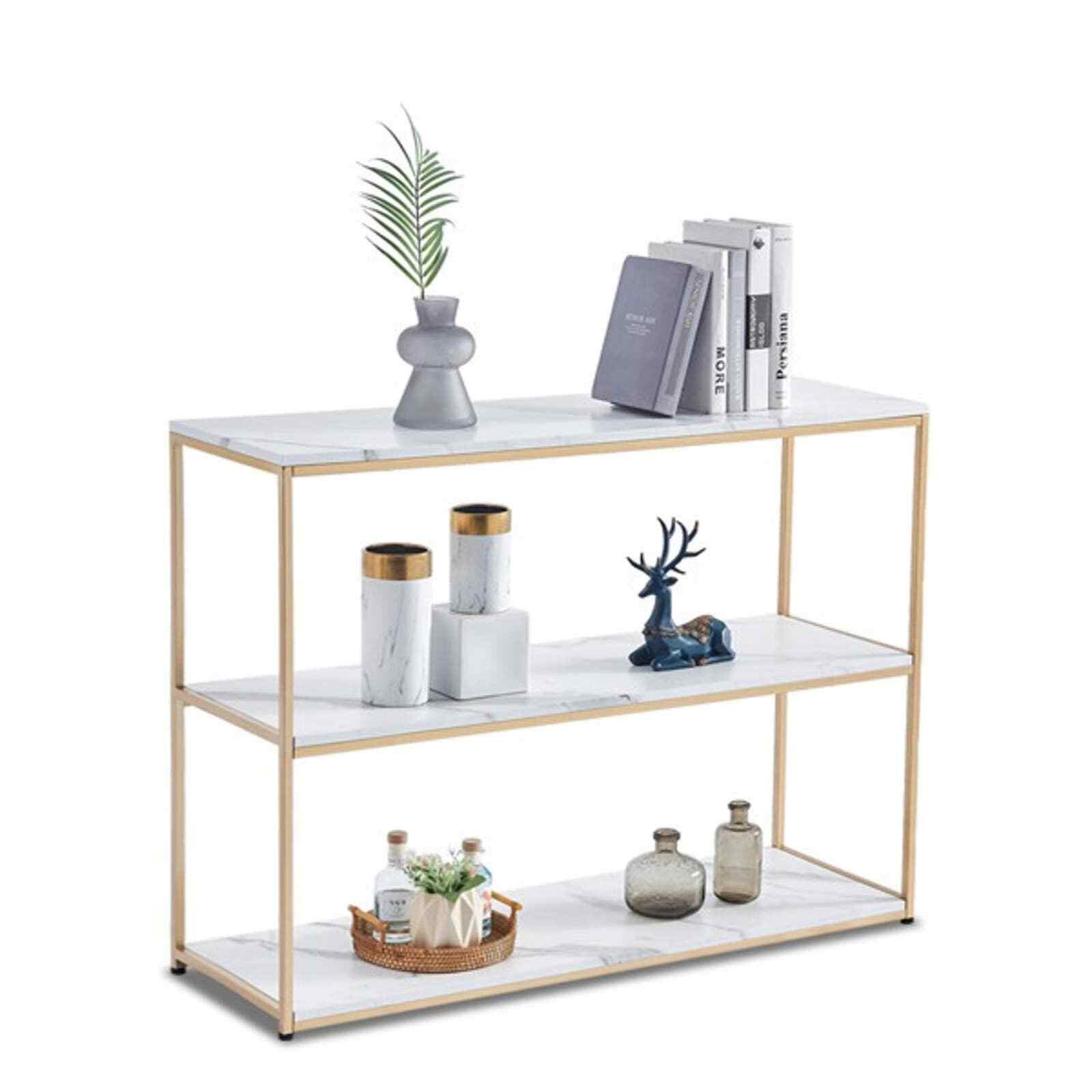 Brand New Console Table with 3 Shelves