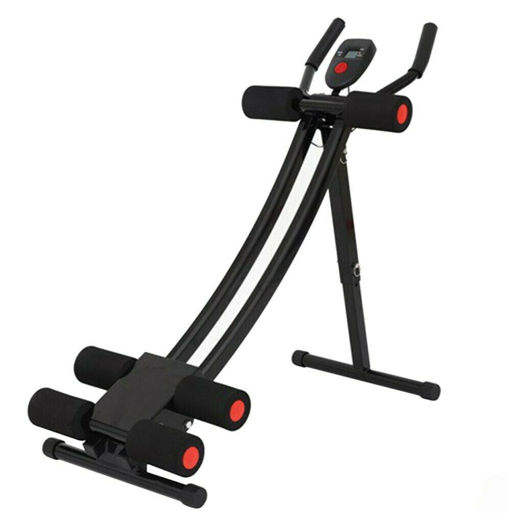 Ab Abdominal Exercise Machine Cruncher Trainer Fitness Body Shaper Gym Equipment