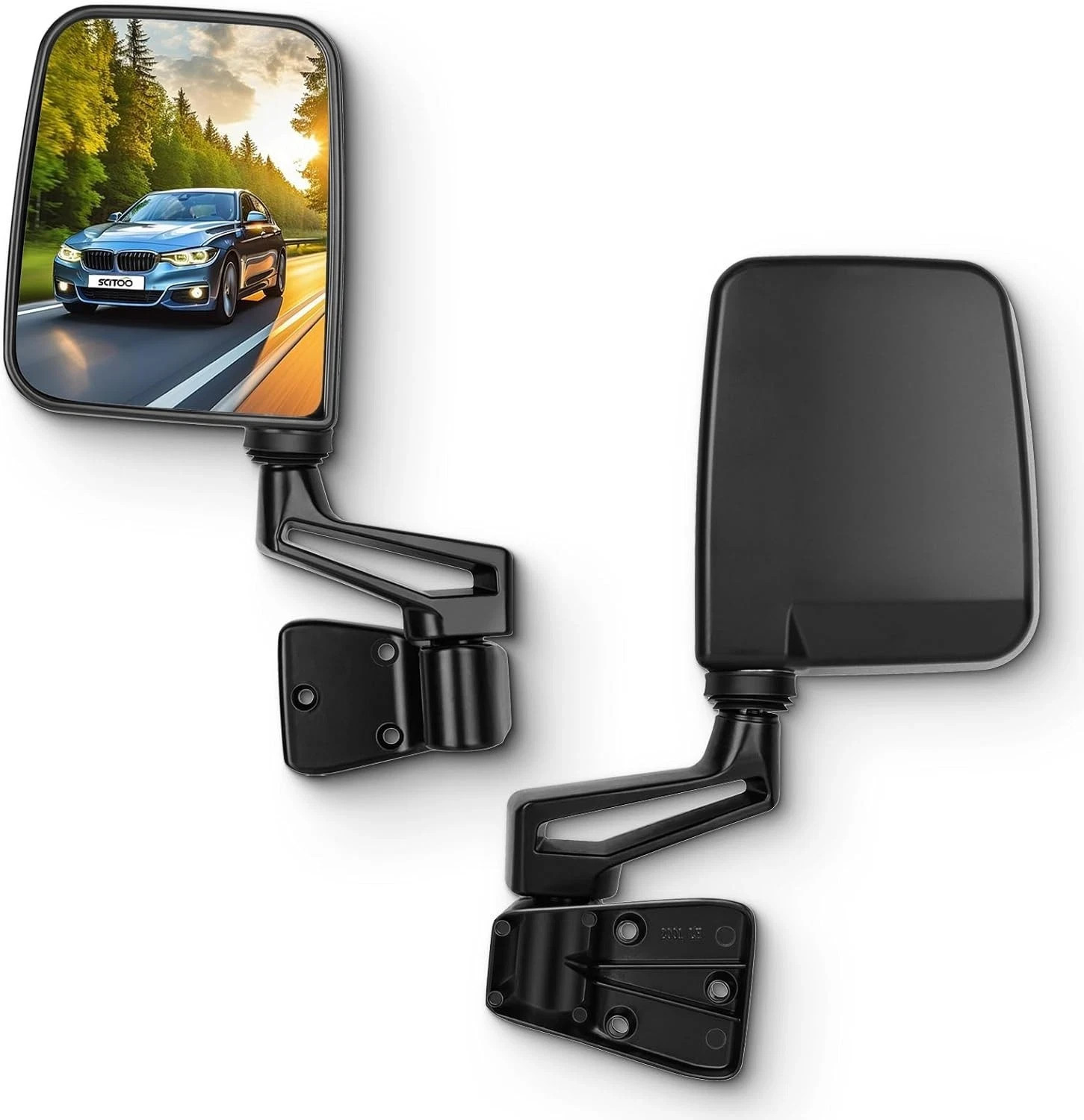 Side View Mirrors Fit For 1995 For Jeep Wrangler 1997-2002 For Jeep Wrangler....