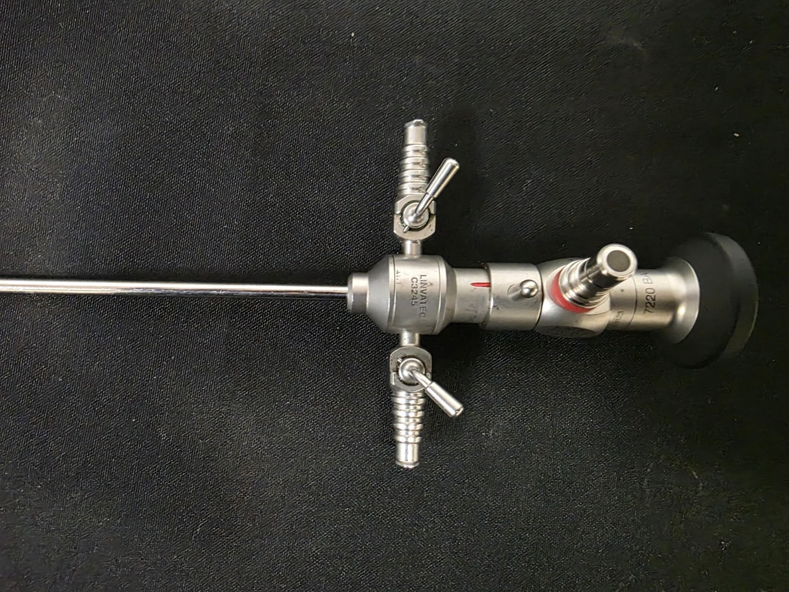 K. Storz Small Joint Arthroscopy 4x30° 7220BA Set w/ Tray & Light Cable