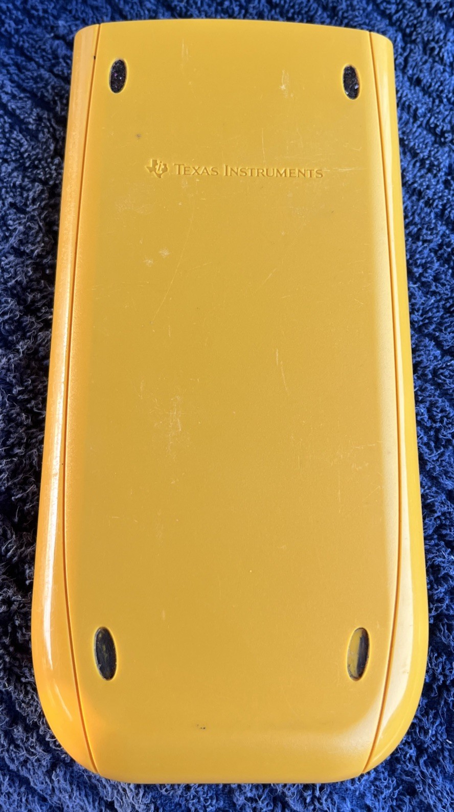 Texas Instruments TI-84 Plus Black Yellow Graphing Calculator TESTED
