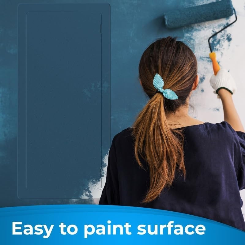 14x29 Access Panel for Drywall - White Plastic Cover