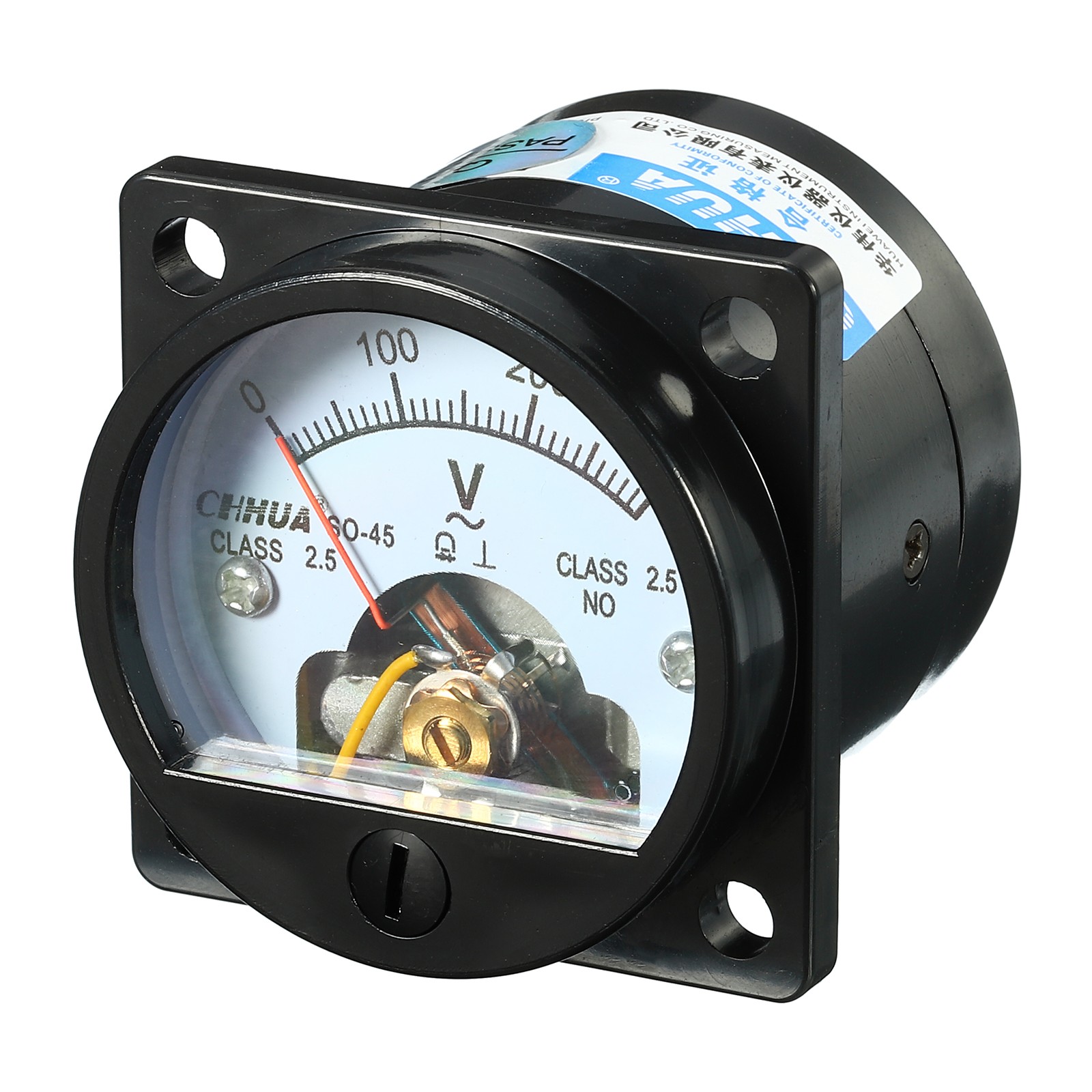 Analog Panel Voltmeter, 91C4 Volt Meter Gauge(AC 0-300V)
