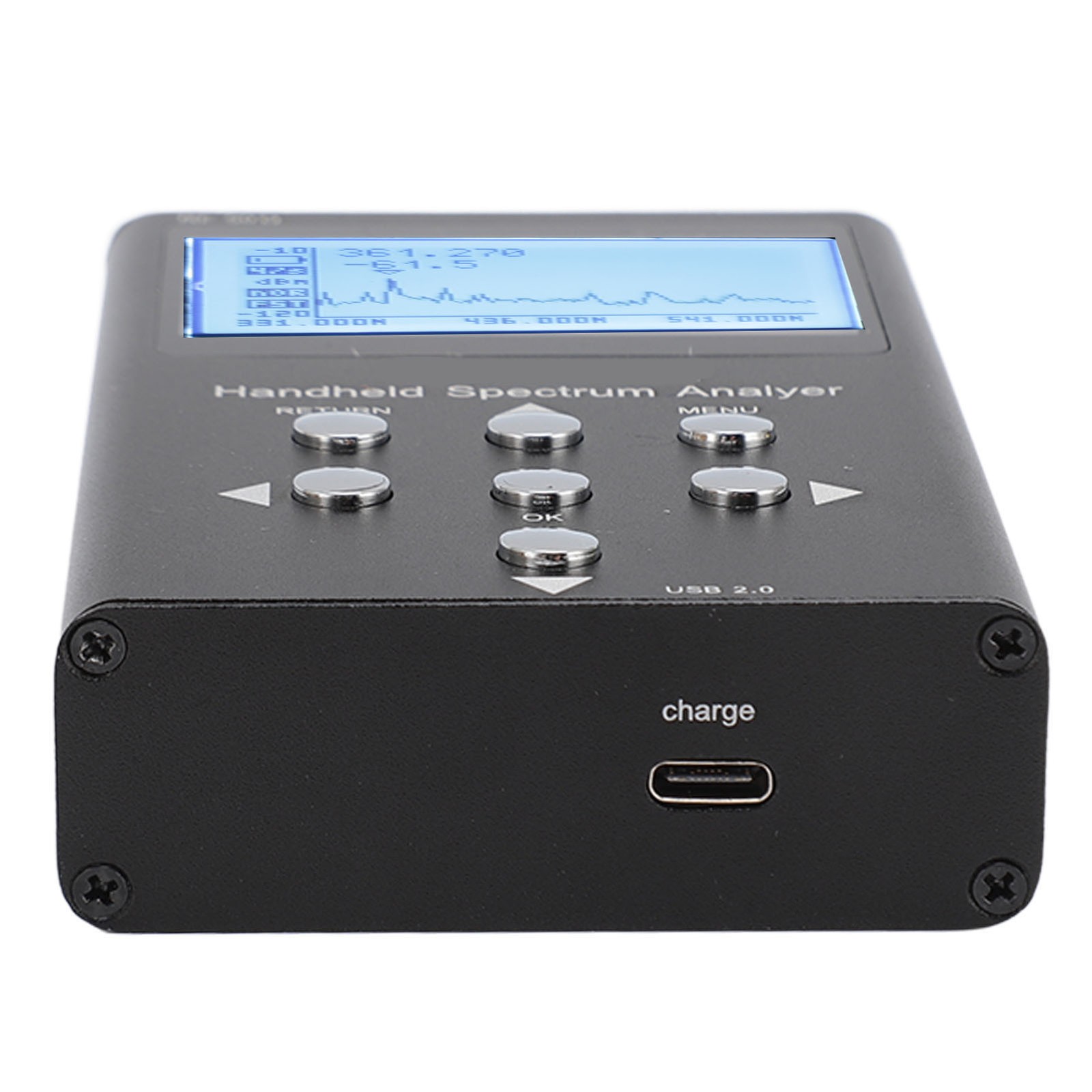 Handheld Spectrum Analyzer Multifunctional Single Antenna 240Mhz‑1G Portabl GHMH