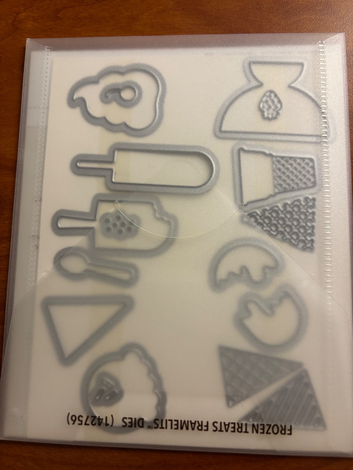 STAMPIN' UP! BIG SHOT SIZZIX FROZEN TREATS FRAMELITS DIES 142756