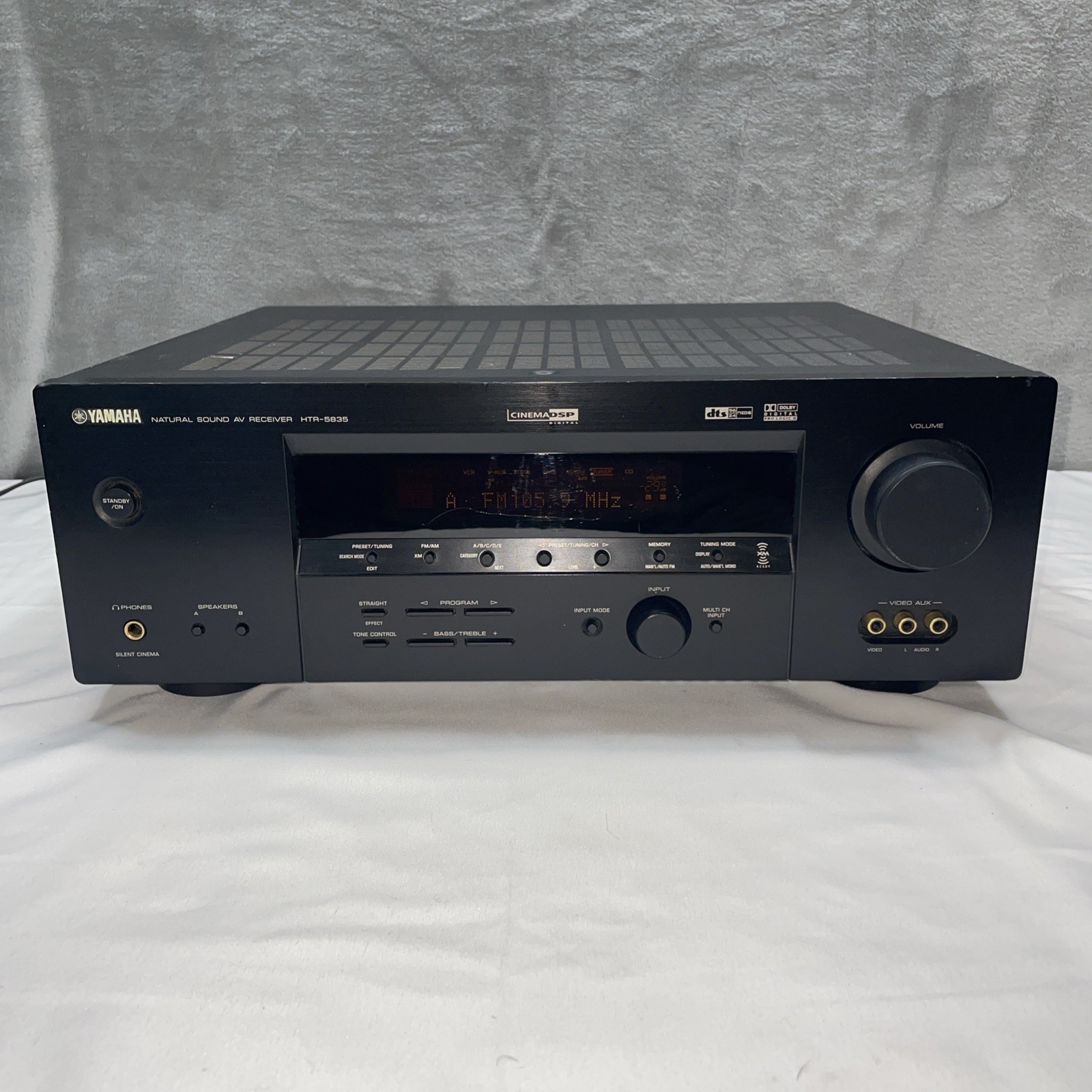 Yamaha HTR-5835 5.1 Channel Natural Sound Audio/Video Receiver No Remote