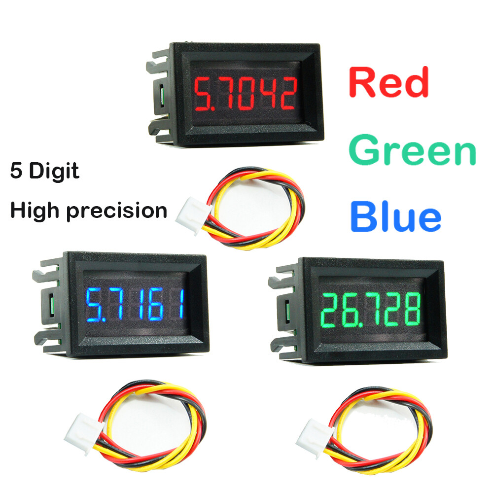 DC0-33V 0.36 inch LED Display Three-wire Five-digit High-precision Voltmeter