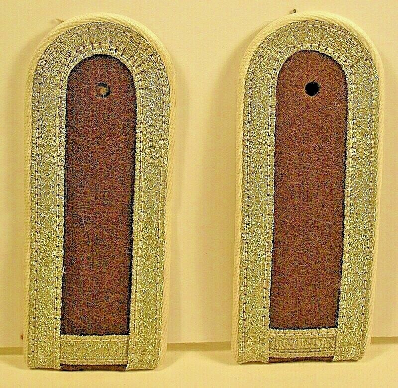 East German Germany Infantry Field Sergeant Shoulder Boards Rank NVA DDR GDR