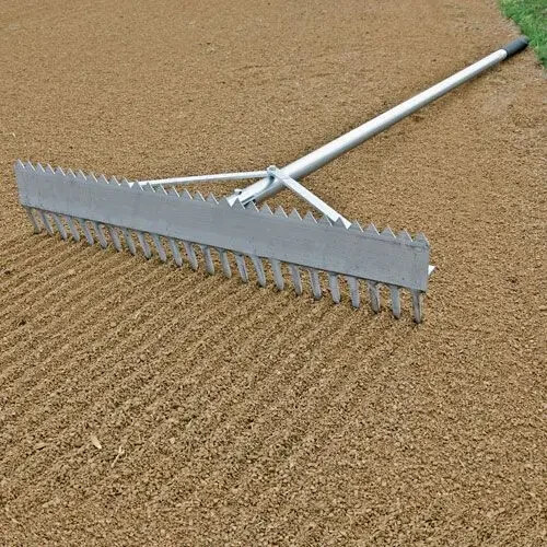 BSN Silver Double Play Rake - 24-inch