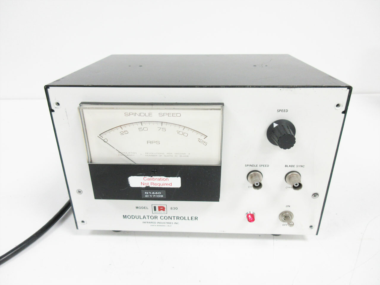 INFRARED INDUSTRIES 830 MODULATOR CONTROLLER