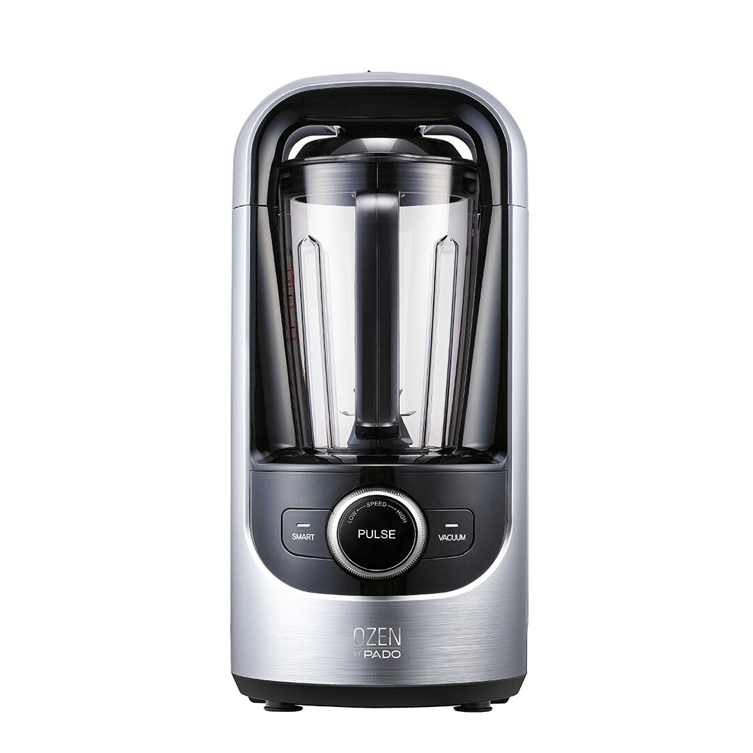 Pado Ozen 500 Vacuum Blender Plus Extra Vacuum Storage Container-Silver