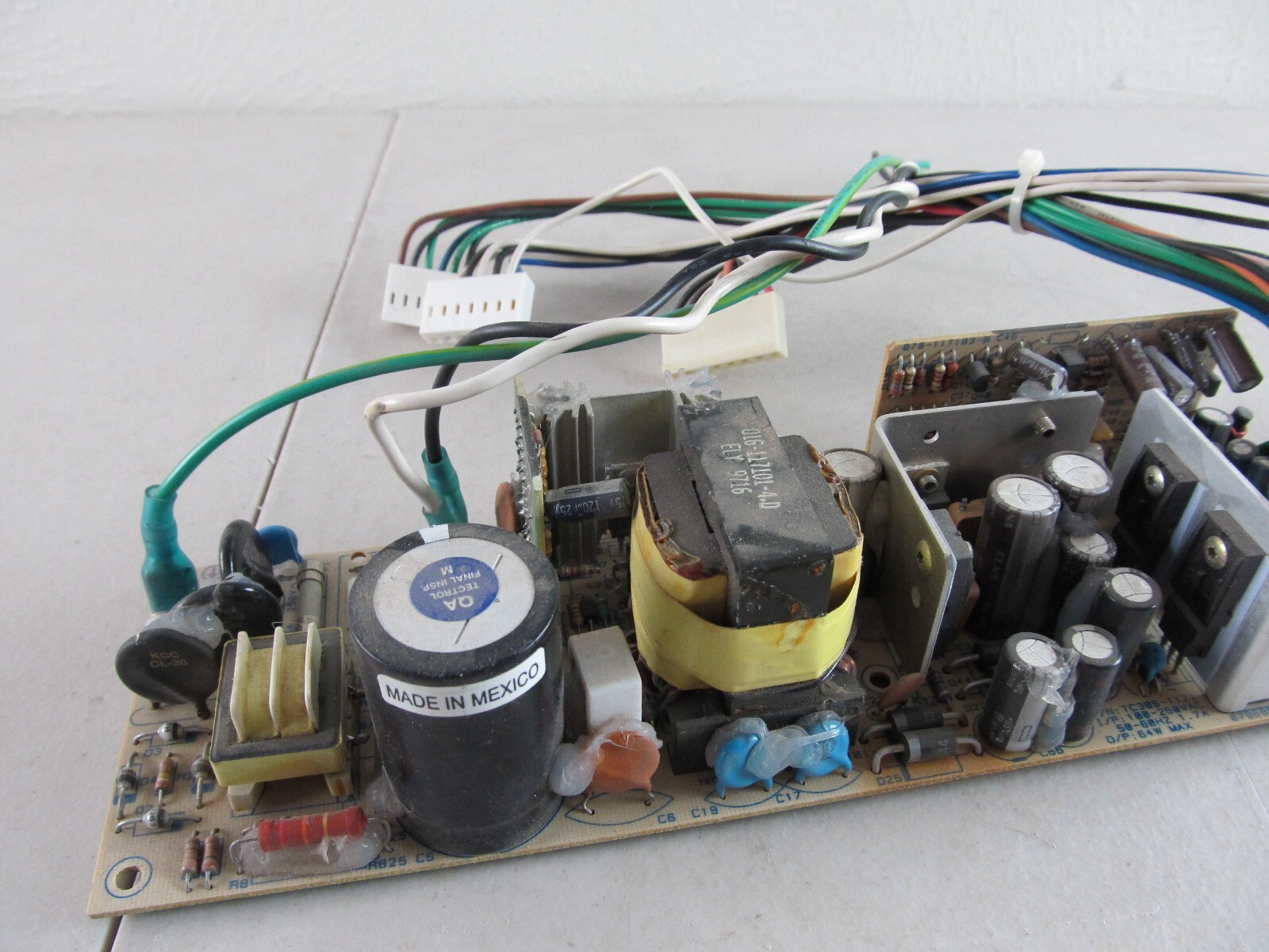 TC38S-1171 OPEN FRAME AC/DC CONVERTER POWER Supply