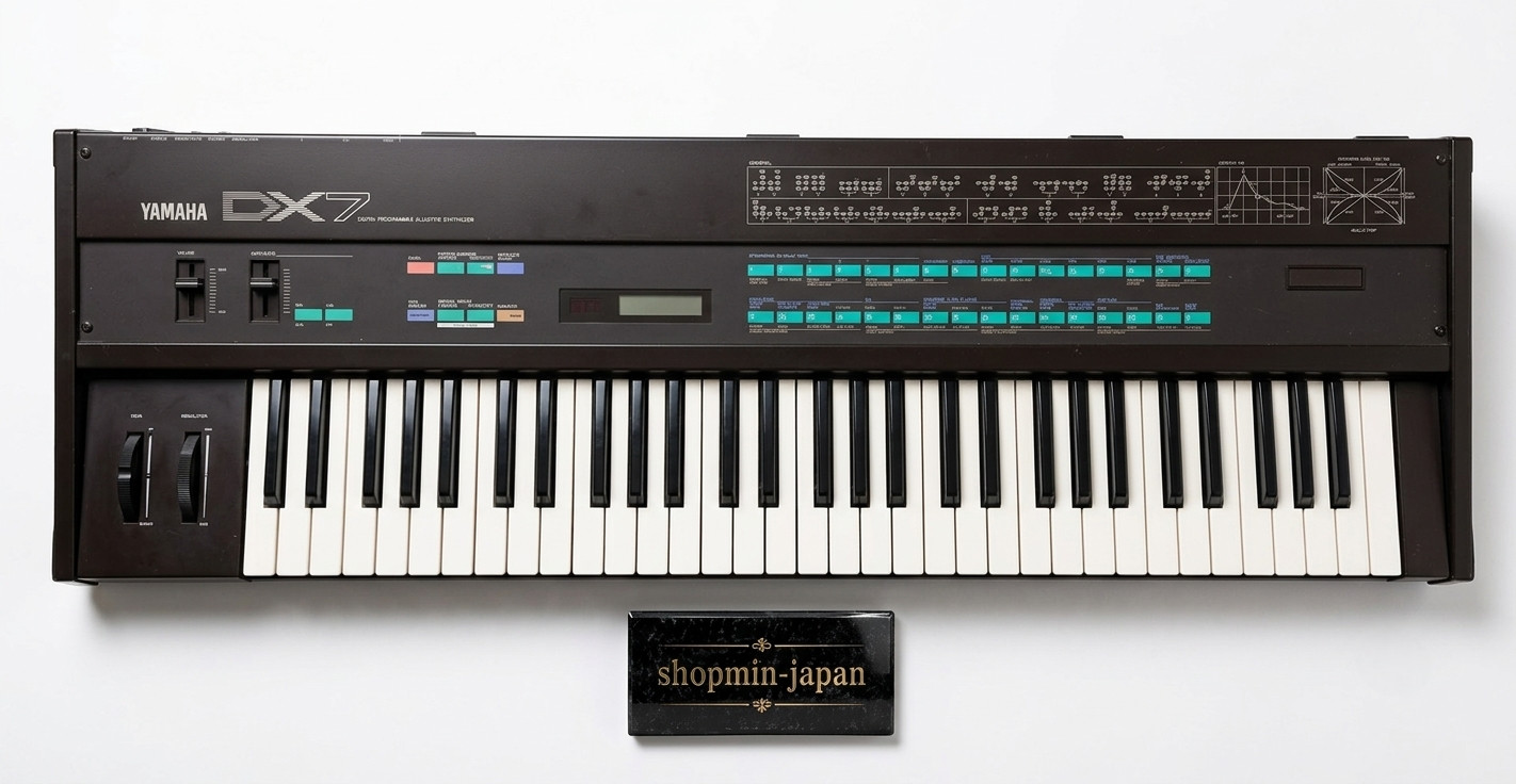 YAMAHA DX7 Digital FM Synthesizer Vintage Keyboard Tested Working from Japan