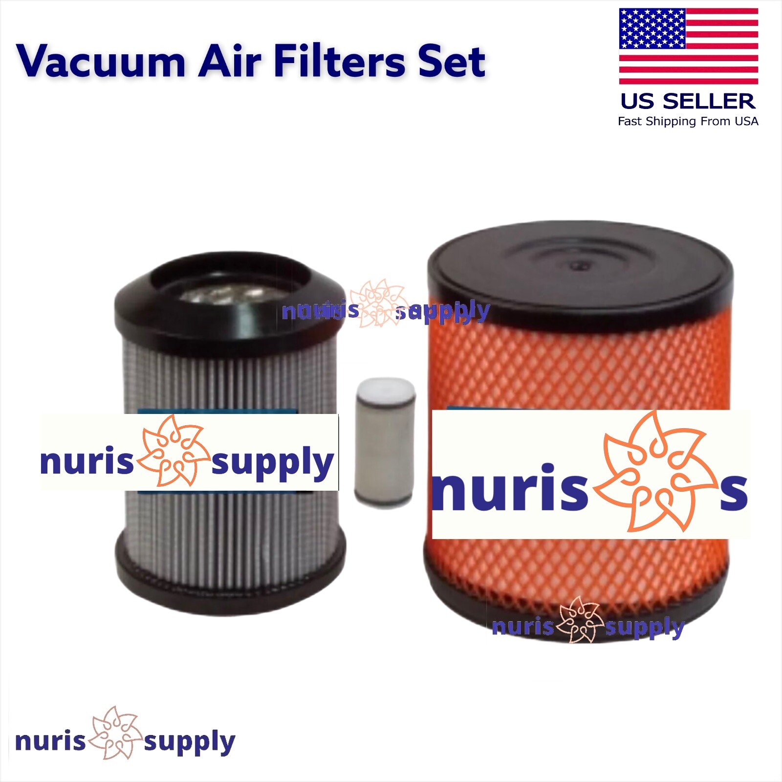 Dental-Ez RAMVAC Bulldog Filter Kit Vacuum Unit Air Filters QT1 VPK113