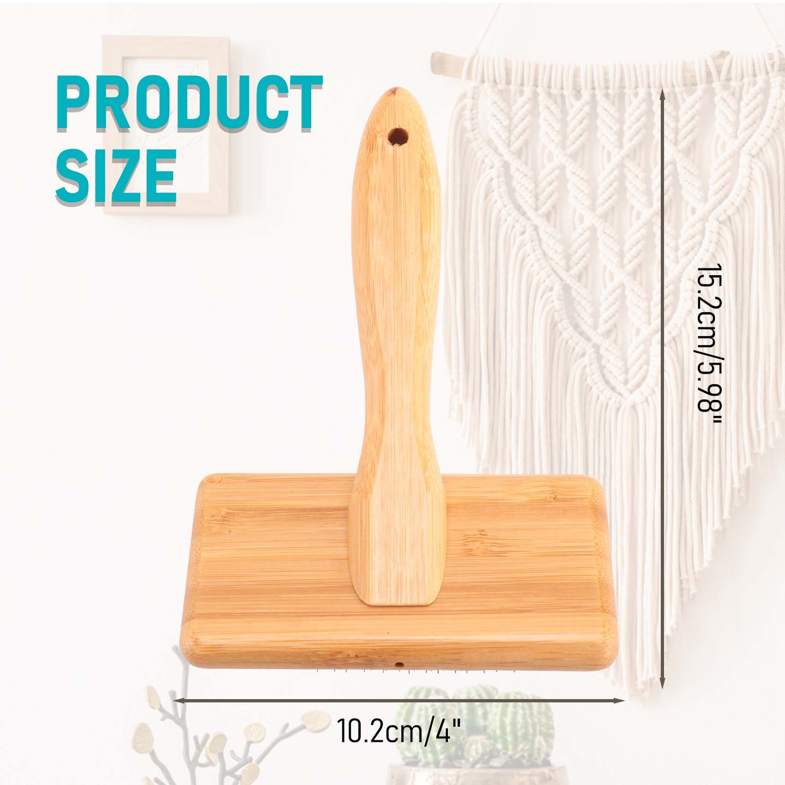 Macrame Brush Tapestry Weaving Comb Tool Macrame Fringe Weaving Knitting4454
