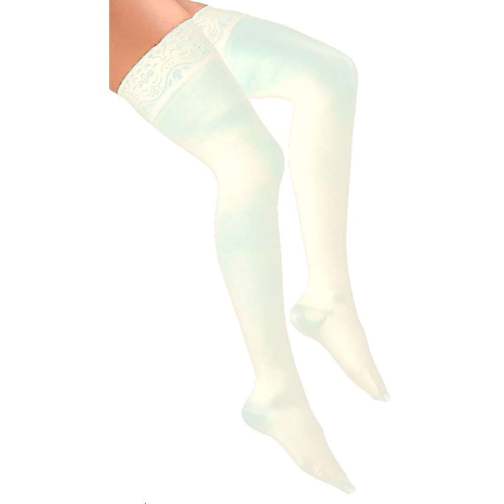 Activa Soft Fit Thigh High Lace Top 20-30mmHg (Ivory) Small