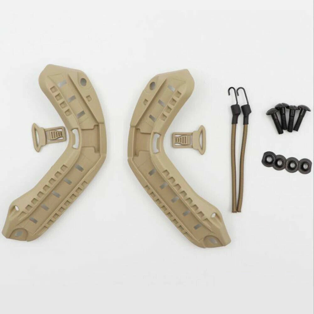 Tactical Helmet Side Rail Mount Kit – FAST / ACH / MICH Helmet Compatible-