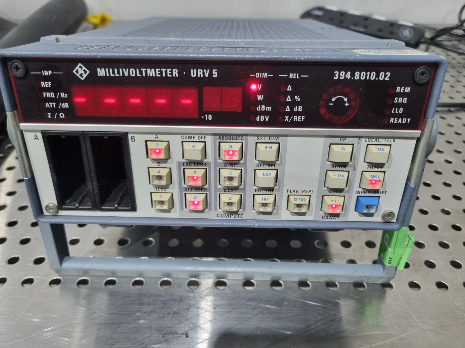 Rohde & Schwarz (R&S) URV5 Millivoltmeter, 394.8010.02