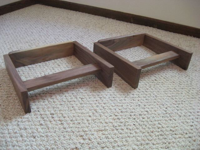 Sale! Solid Walnut Speaker Stands for Klipsch Heresy I, II, III or IV