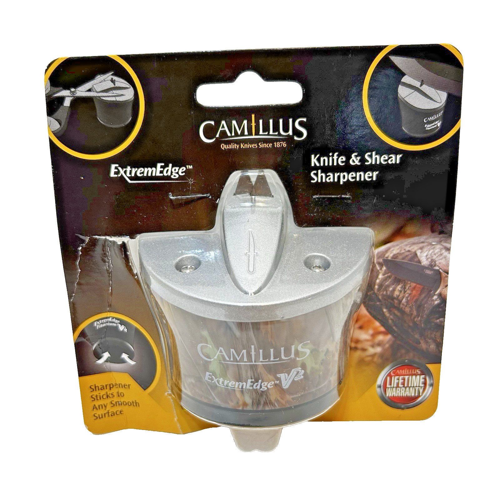 Camillus ExtremEdge V2 Knife and Shear Sharpener New in Package
