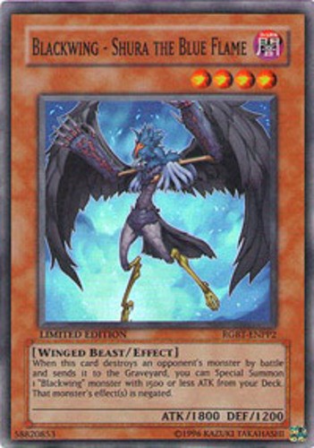 Near Mint Blackwing - Shura the Blue Flame - RGBT-ENPP2 - Super Rare - 1st Editi