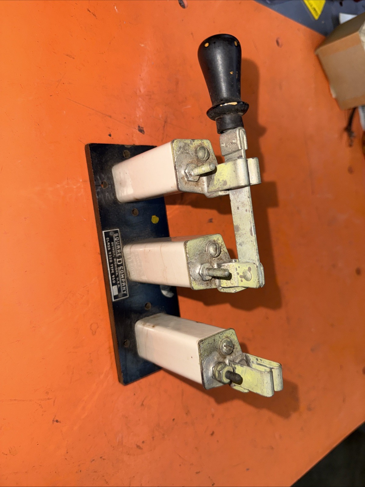 Antenna Switch KNIFE SWITCH HAM RADIO Works Good Long Wire Square D Used