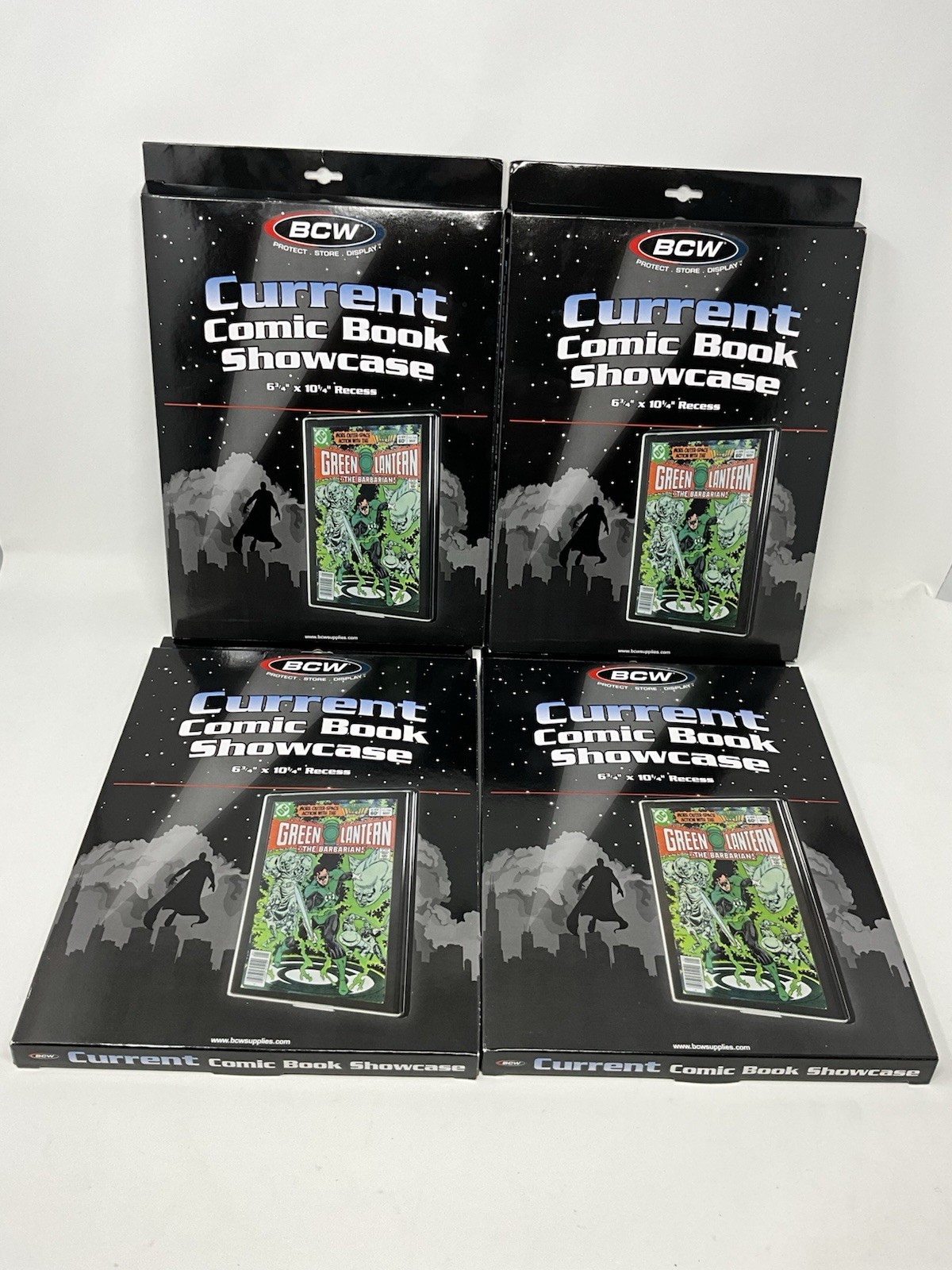 5X BCW Comic Book Showcase - Current 4 Brand New 1 Used