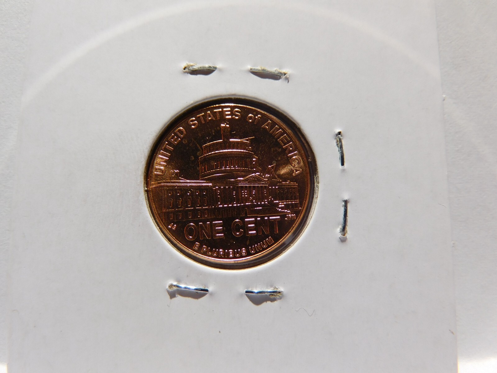 2009 Uncirculated Lincoln Cent/Penny-Presidency-Bright Red