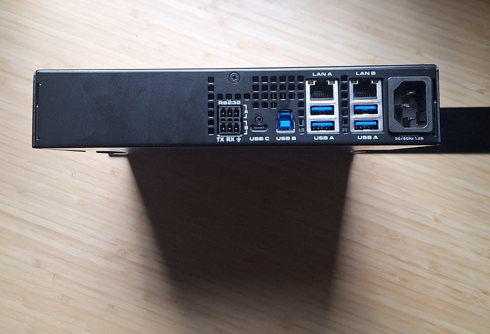 QSC Q-SYS Core Nano Network AV&C DSP Processor w/ Rack Ear & Power Cord